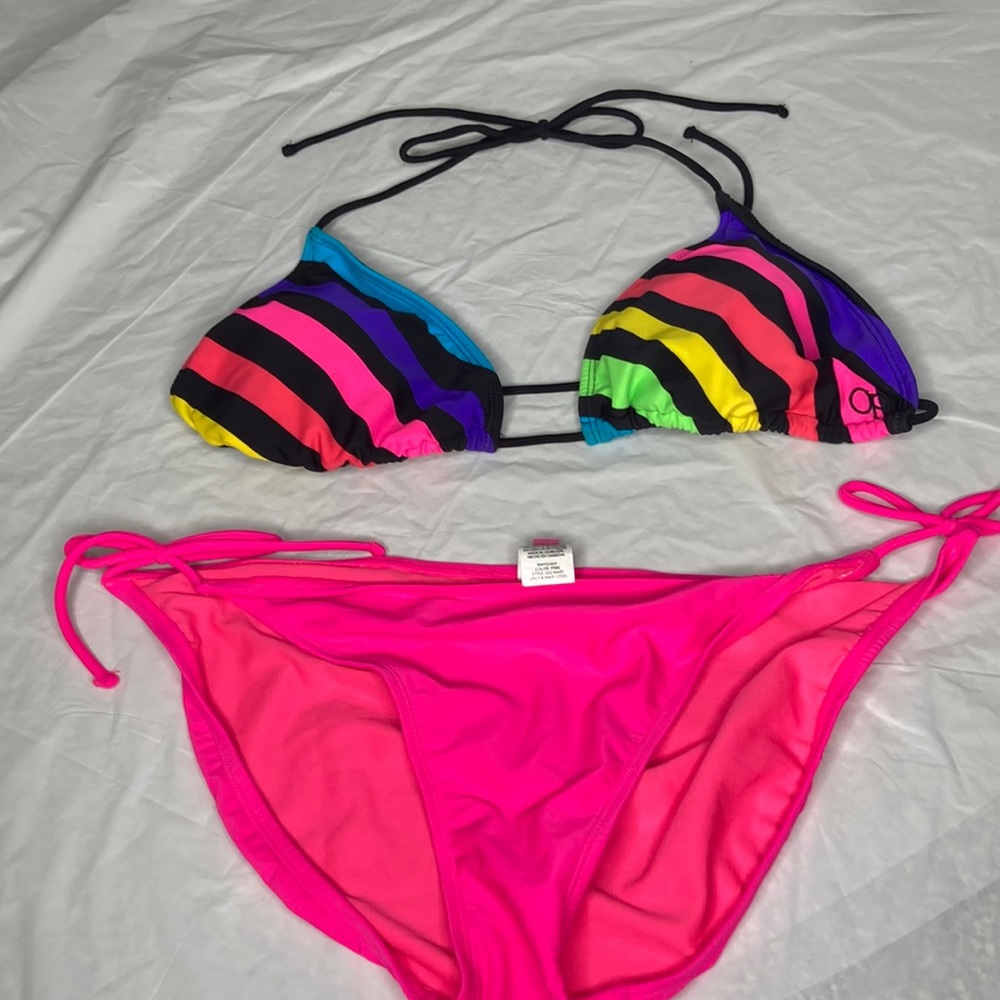OP plus size string bikini